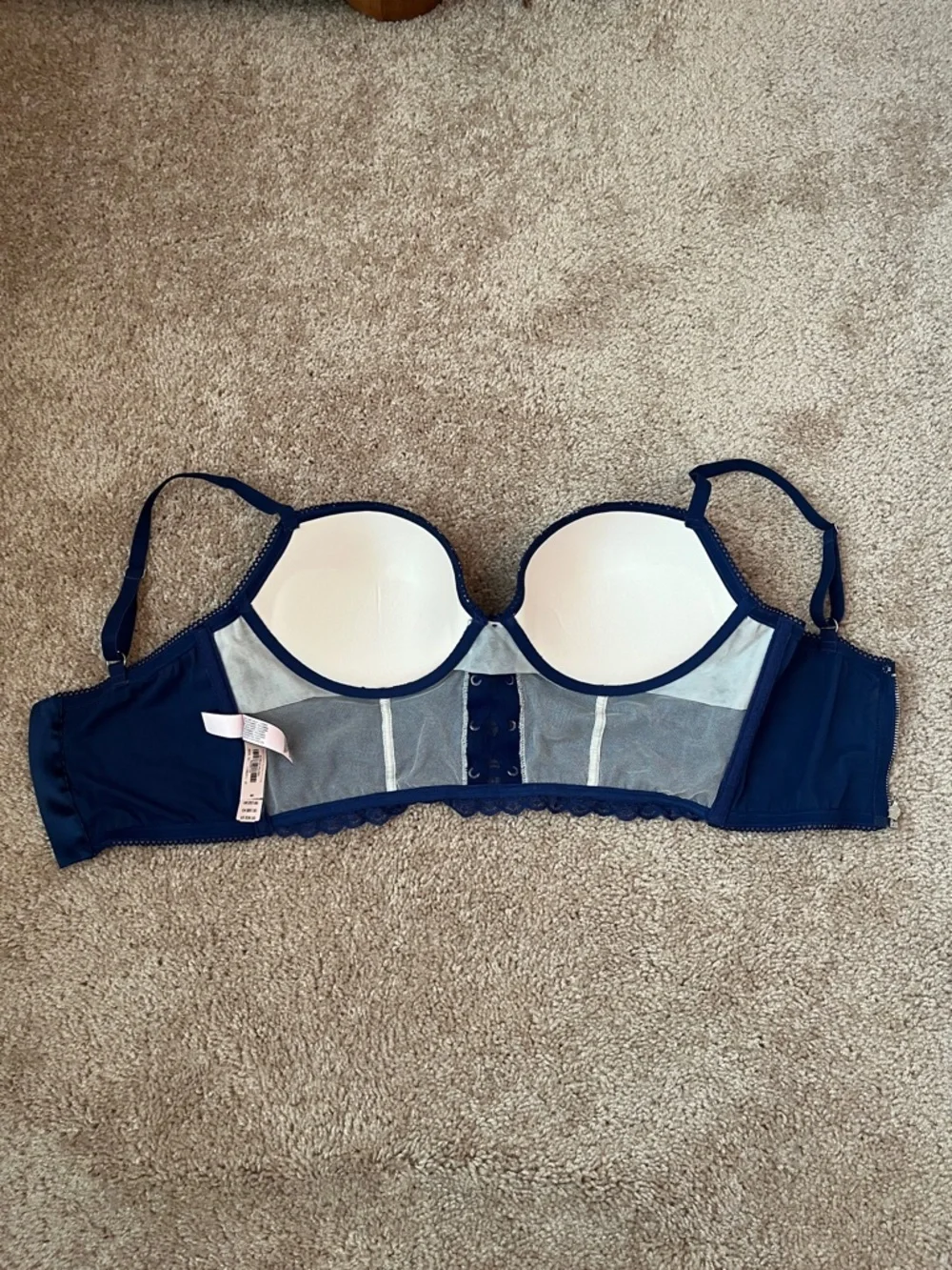 NWT Victoria’s Secret Padded Demi Lace Bralette - Picture 4 of 7